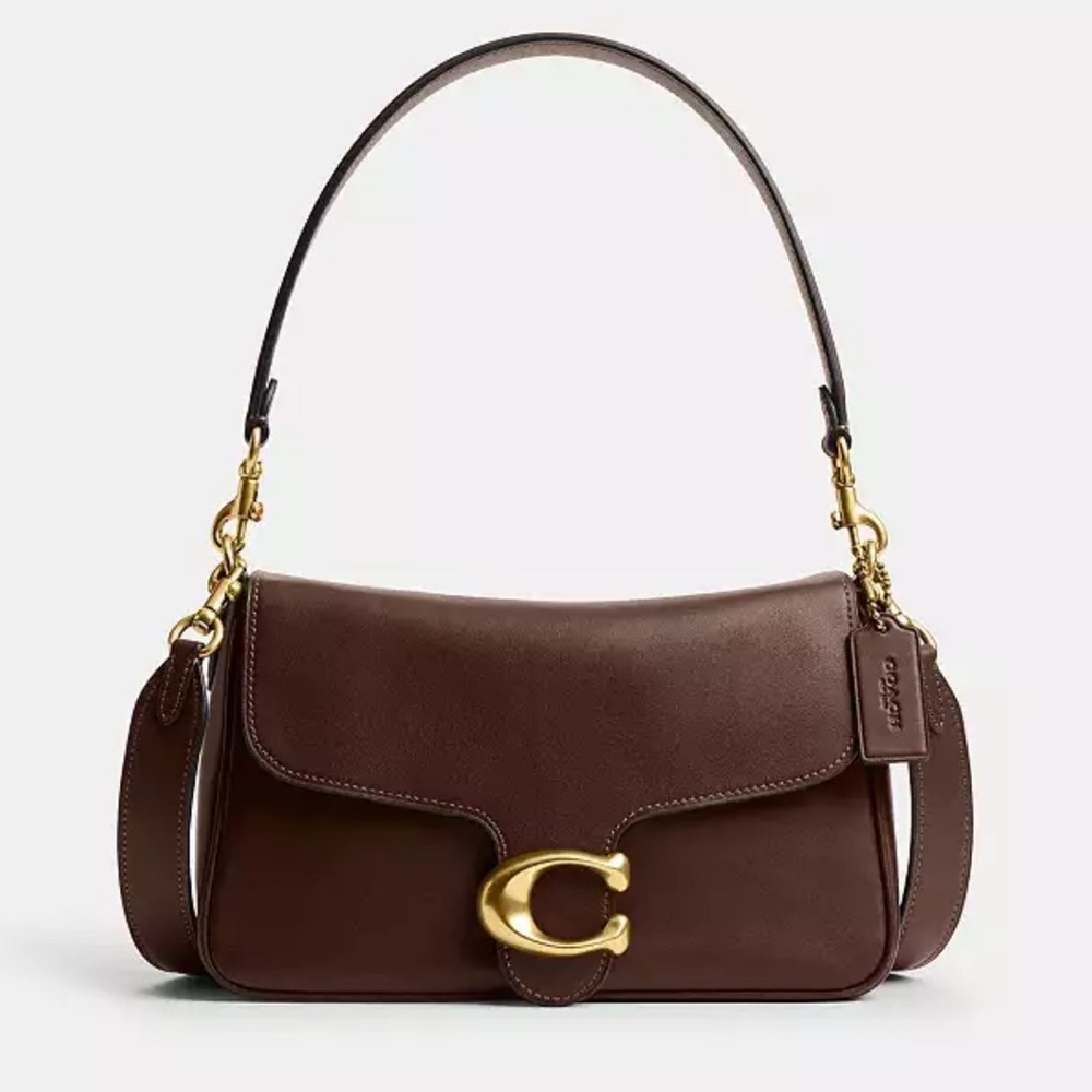 Coach Handbag ~ Brown Soft Tabby Shoulder Bag ~ Retail $395